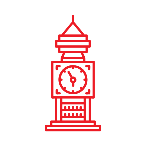 Stylised Nagercoil Clock Tower